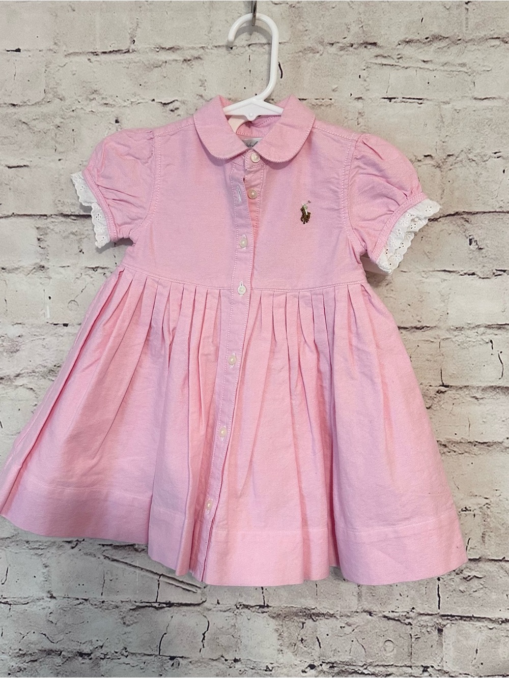 Ralph Lauren Pink Polo Dress & bloomers